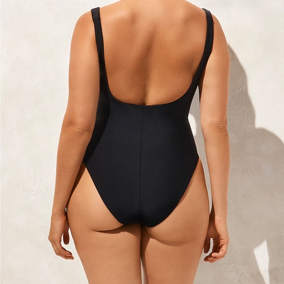 J.Crew NWT Claudia Classic Sculpt One Piece Swimsuit - Picture 2 of 6